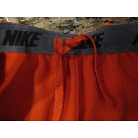 Nike Therma Fit Clemson Tigers Athletic Pants Orange Sweats Pockets Mens Size 2X - Picture 10 of 10